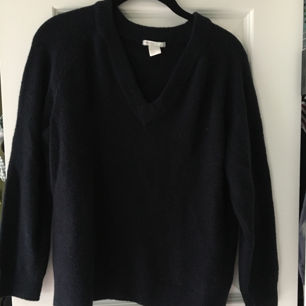 Navy H & M v neck sweater